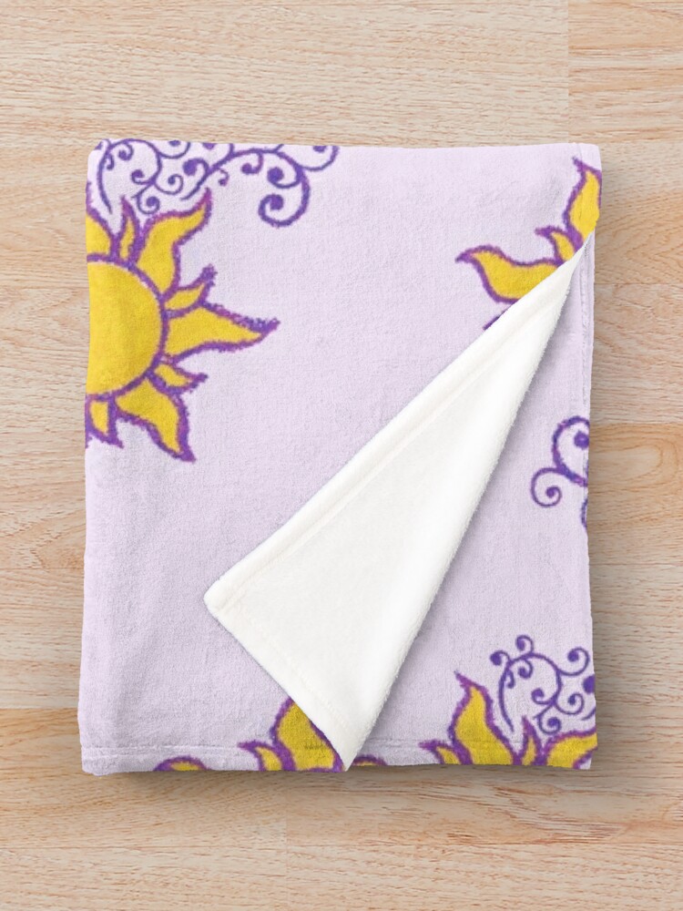 Rapunzel throw 2024 blanket