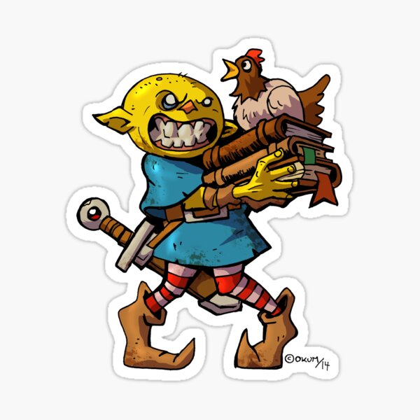 Chicken Goblin Sticker