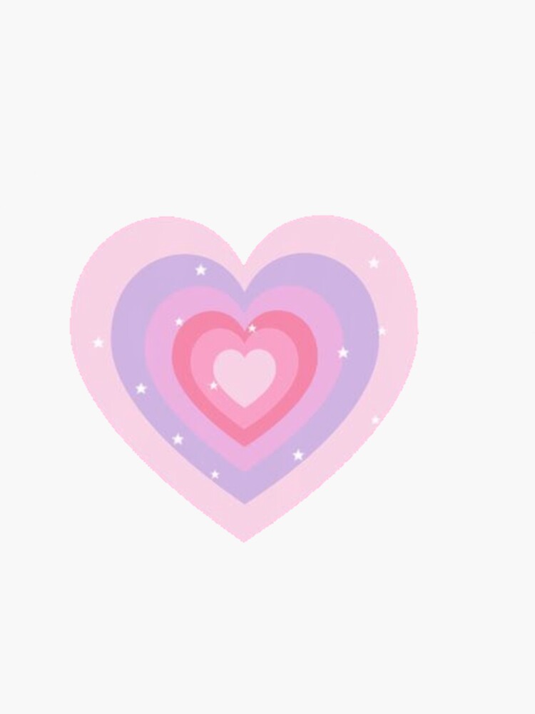 "pastel hearts" Sticker by alanxshby | Redbubble