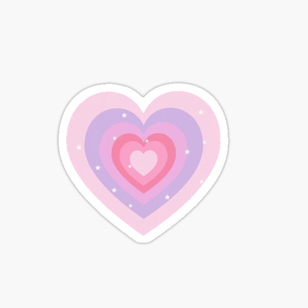 Heart Glitter Stickers 3/4x 3/4 400 / Purple-Glitter
