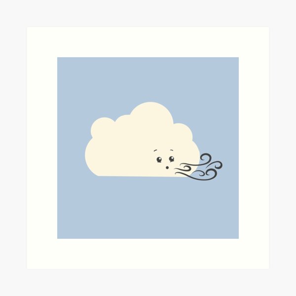 Item preview, Gust of Wind designed and sold by Tilly Scribbles.