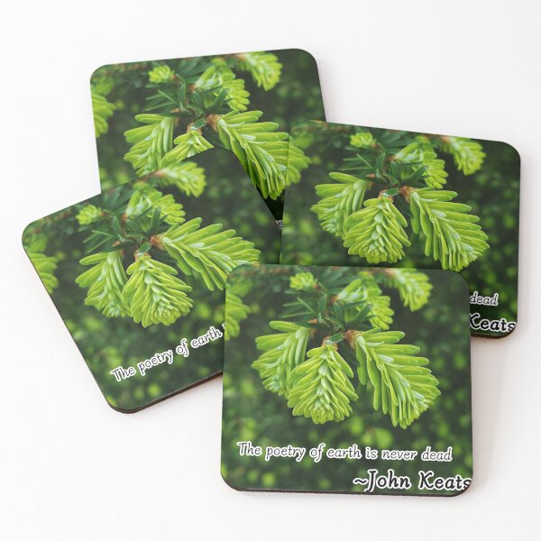 Item preview, John Keats ~ The Poetry of the Earth is Never Dead designed and sold by Krystal  Thomas.