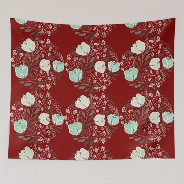 Item preview, BEAUTIFUL FLOWERS ON A BLOSSOM PATTERN designed and sold by corner-shop.
