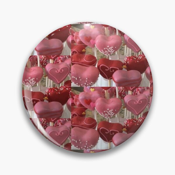 Item preview, Pink and Red Hearts cakepops  designed and sold by Cakepops123.