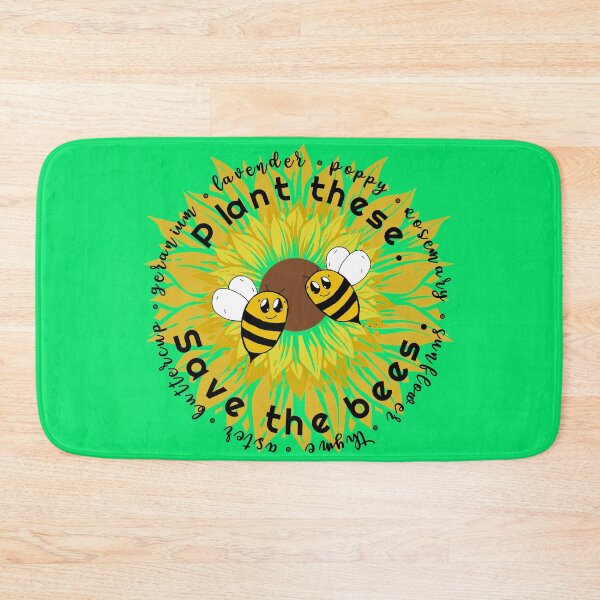 Item preview, Plant These Save the Bees designed and sold by CrystalRaen.