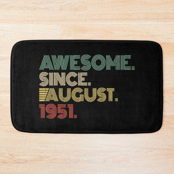 Item preview, Awesome Since August 1951 69th Birthday Gift 69 Years Old Vintage August 1951 designed and sold by nana1099.