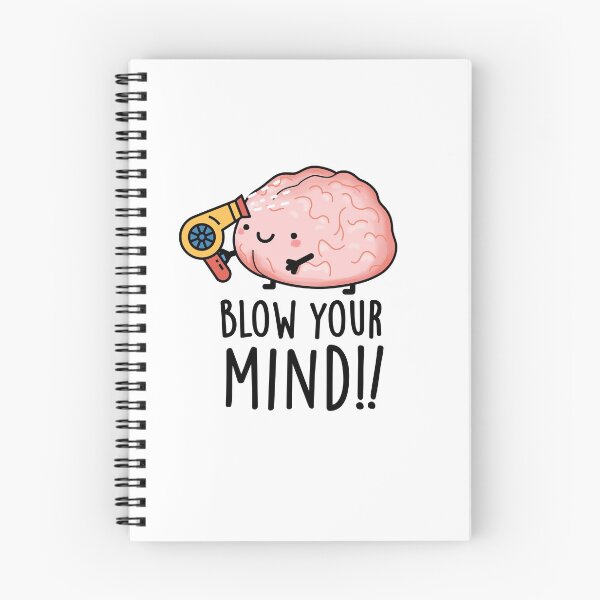 Item preview, Blow Your Mind Funny Brain Puns  designed and sold by punnybone.