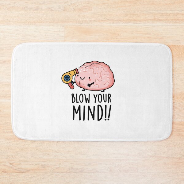 Item preview, Blow Your Mind Funny Brain Puns  designed and sold by punnybone.