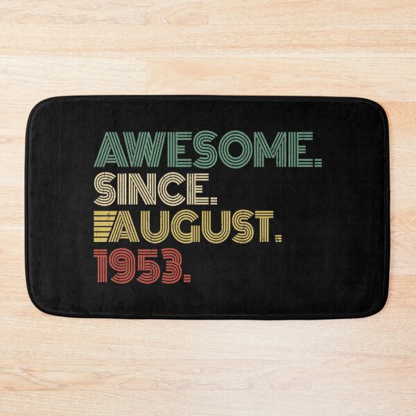 Item preview, Awesome Since August 1953 67th Birthday Gift 67 Years Old Vintage August 1953 designed and sold by nana1099.