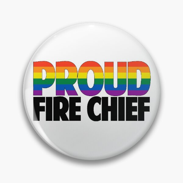 Item preview, Proud Fire Chief designed and sold by Rainbow Responders.