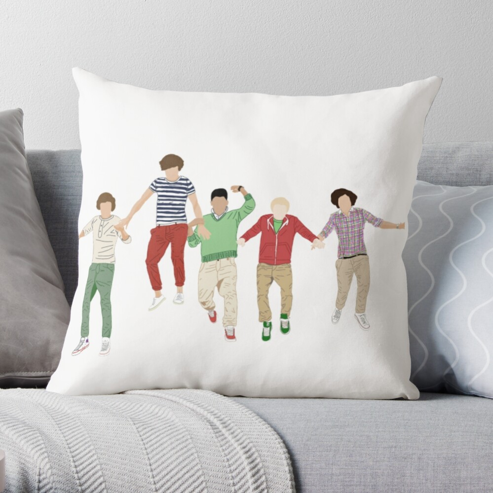 Accents, One Direction Decorative Throw Pillow