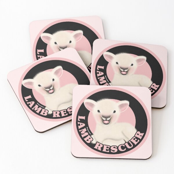 Artikelvorschau, LAMB RESCUER SHEEP VEGAN TIERRECHTE entworfen und verkauft von wiboandbear.