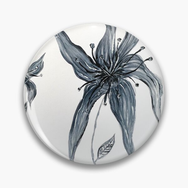 Artikelvorschau, Monochrome Blume entworfen und verkauft von samantharedfern.