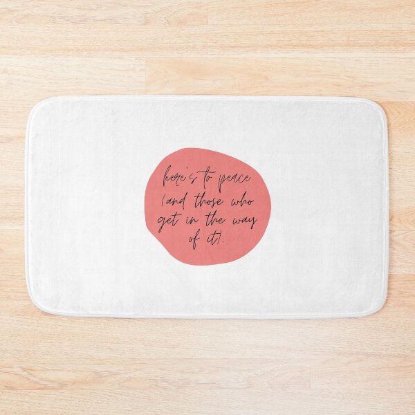 Item preview, Here's to Peace- Fleabag designed and sold by erinaceous.