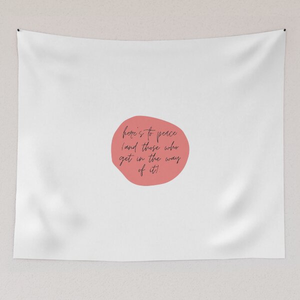 Item preview, Here's to Peace- Fleabag designed and sold by erinaceous.