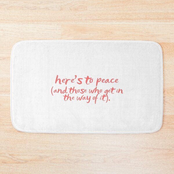 Item preview, Here's to Peace- Fleabag designed and sold by erinaceous.