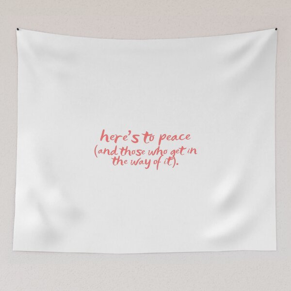 Item preview, Here's to Peace- Fleabag designed and sold by erinaceous.