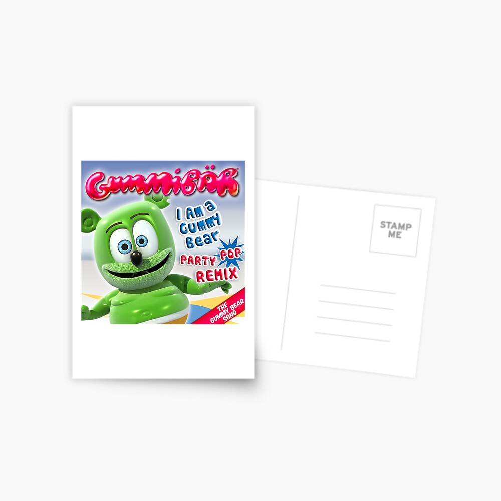 Gummy Bear Song  Postcard for Sale by SaltwaterPrepsz