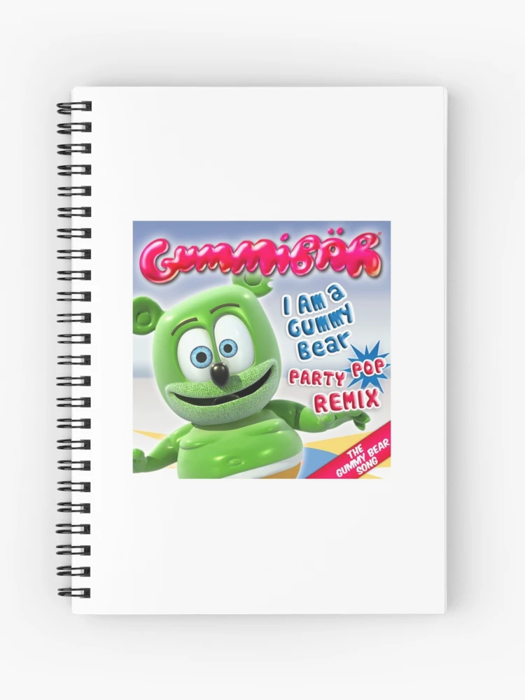 Caderno Espiral Gummy Um Urso Grande Abraçando Um Belo Bear Gummy