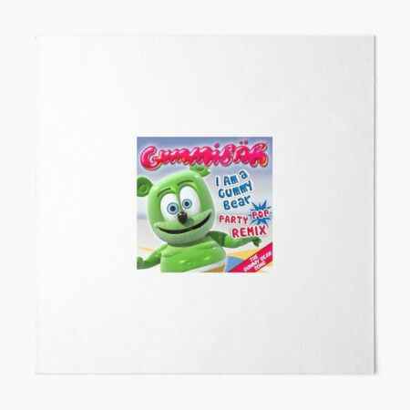 the gummy bear song Art Board Print for Sale by ALAE123SHOP