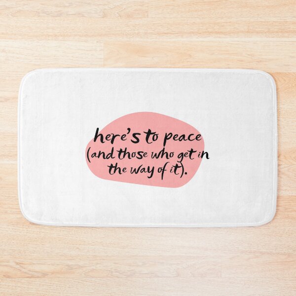 Item preview, Here's to Peace- Fleabag designed and sold by erinaceous.