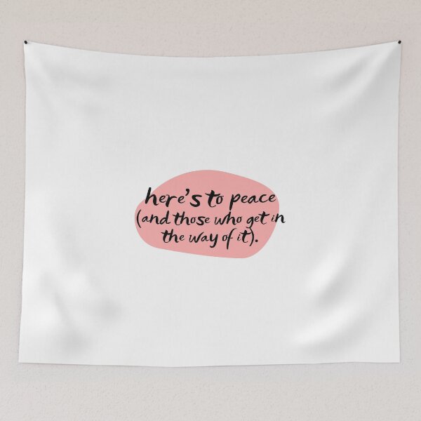 Item preview, Here's to Peace- Fleabag designed and sold by erinaceous.