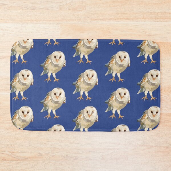 Item preview, Barn Owl Crouching Illustration designed and sold by MariaWorkman.