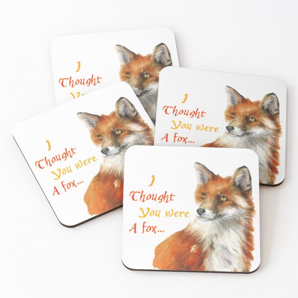 Item preview, I Thought You Were a Fox...(2) designed and sold by funhousejen.