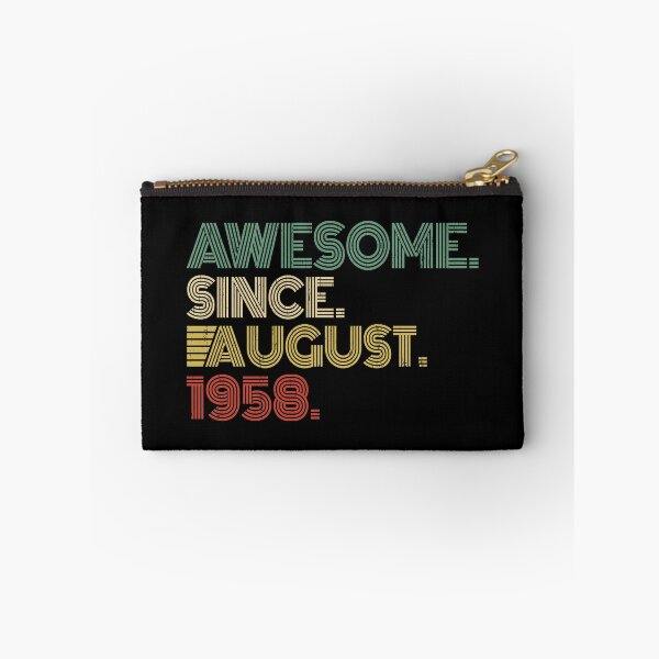 Item preview, Awesome Since August 1958 62nd Birthday Gift 62 Years Old Vintage August 1958 designed and sold by nana1099.