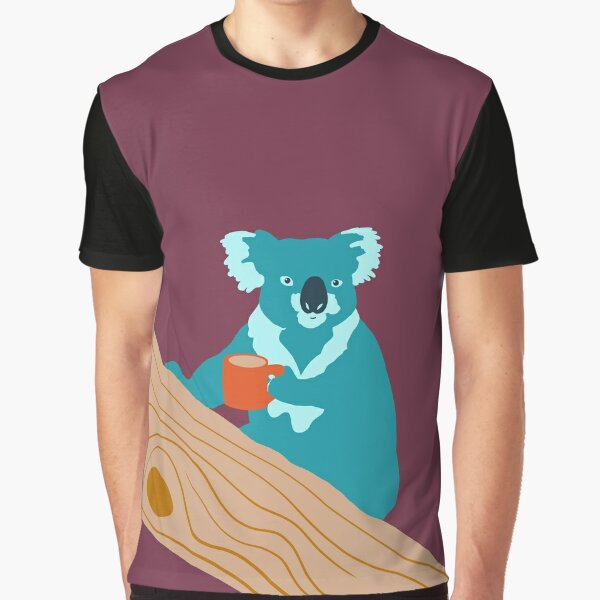 High Koala T Shirts Redbubble - purple sleepy koala roblox