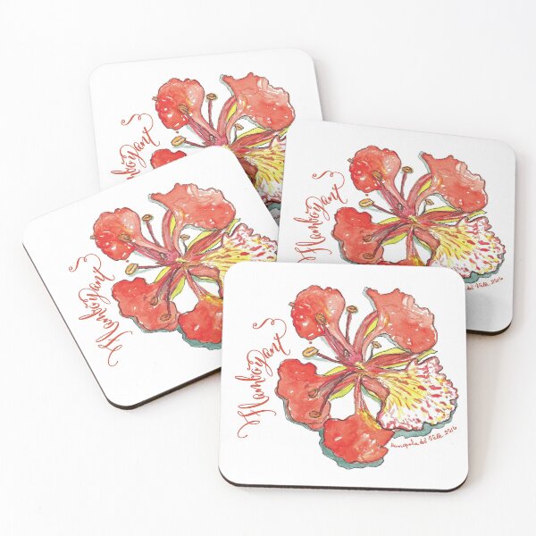 Item preview, Flamboyant flower Puerto Rico designed and sold by AmapolaDelValle.