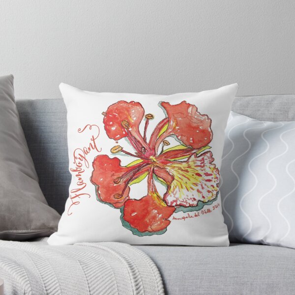 Aperçu de l'œuvre Fleur flamboyante Porto Rico créée et vendue par AmapolaDelValle.