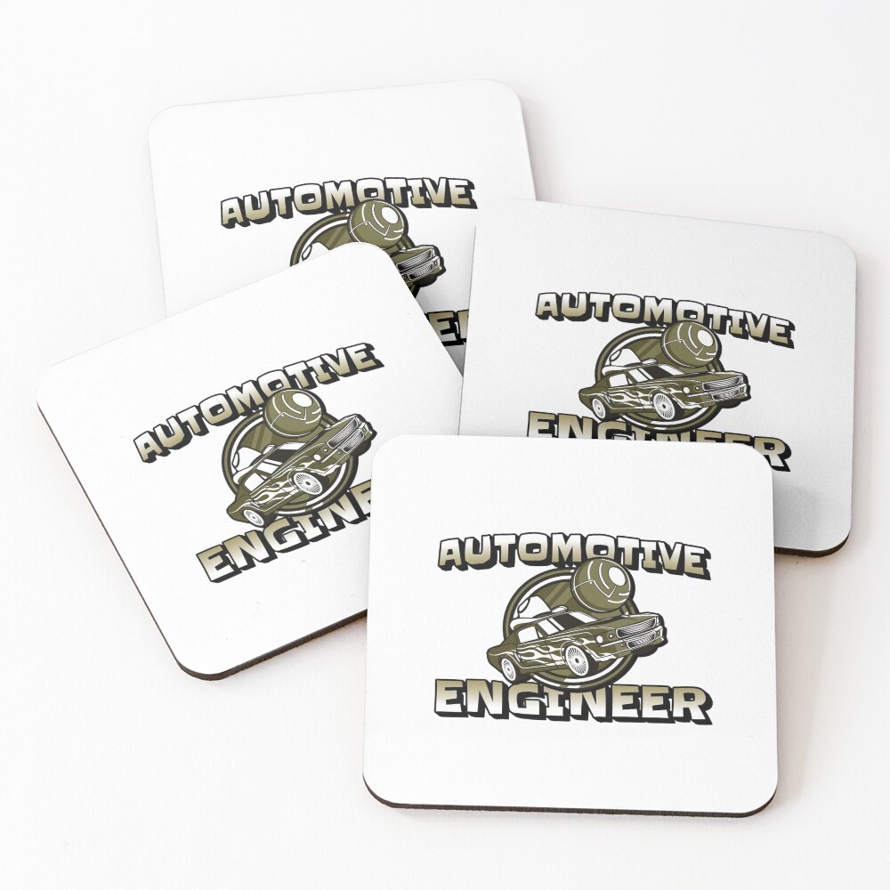 Item preview, Coasters (Set of 4) designed and sold by EngineeringTees.