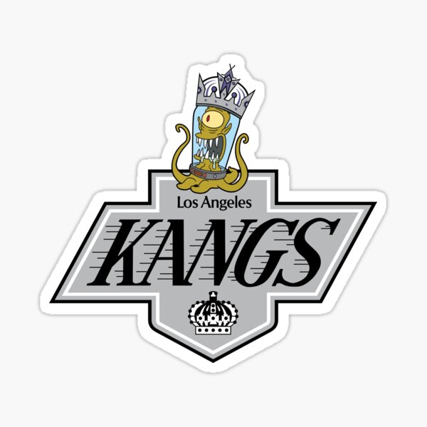 Los Angeles Kings Throwback Circle Logo Vinyl Decal / Sticker 5 Sizes!