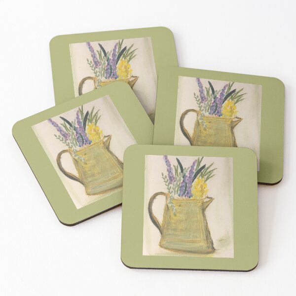 Item preview, Flowers in Watering Can designed and sold by SoulthirstyArt.
