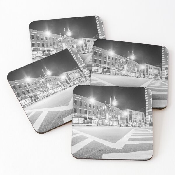 Item preview, Street level scene strong leading street markings, designed and sold by Brian Scantlebury.