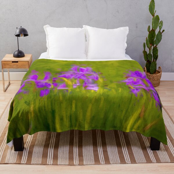 Item preview, Lavender Iris Bliss Abstract designed and sold by Susan Rydberg.