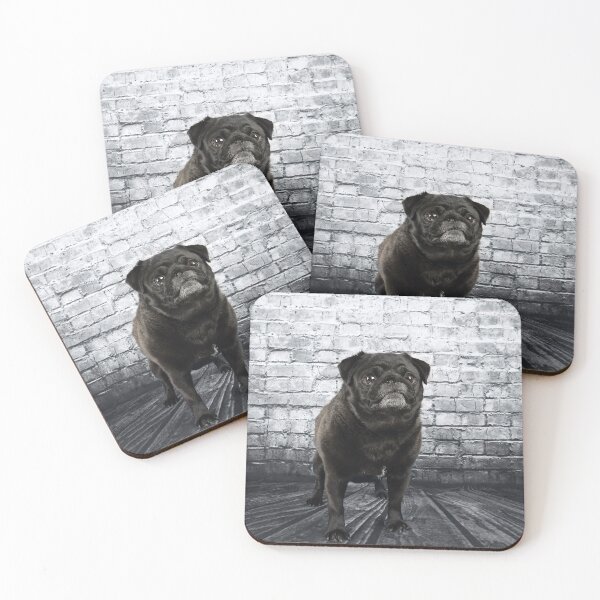 The Pug Life Coasters (Set of 4)