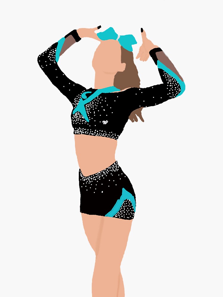 "Ryan cumming senior elite cheer sticker " Sticker for Sale by EveIynA