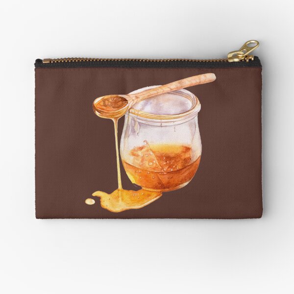 Pot of Golden Honey Dripping Zipper Pouch