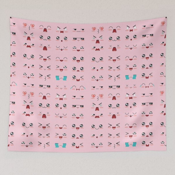 Item preview, Kawaii emoticon faces designed and sold by AnnArtshock.