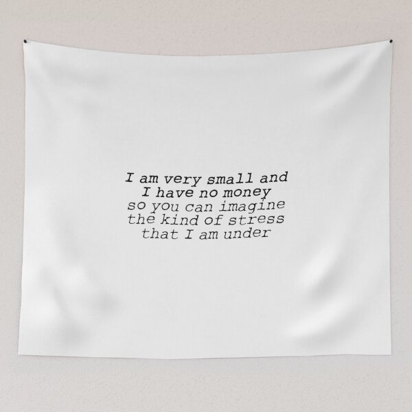 Item preview, John Mulaney small and I have no money quote designed and sold by egwebb.