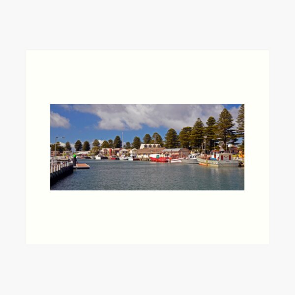 Item preview, Port Fairy fishing port designed and sold by Andy Berry.