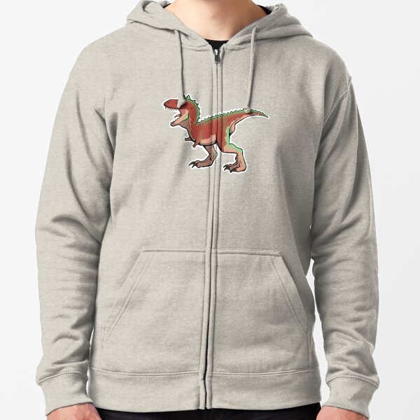 Carnotaurus Zipped Hoodie
