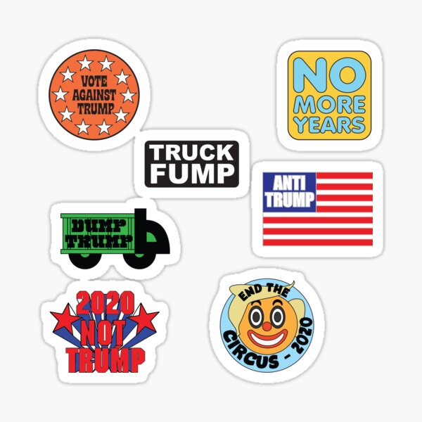 Item preview, Anti Trump Sticker Pack A designed and sold by djkirei.