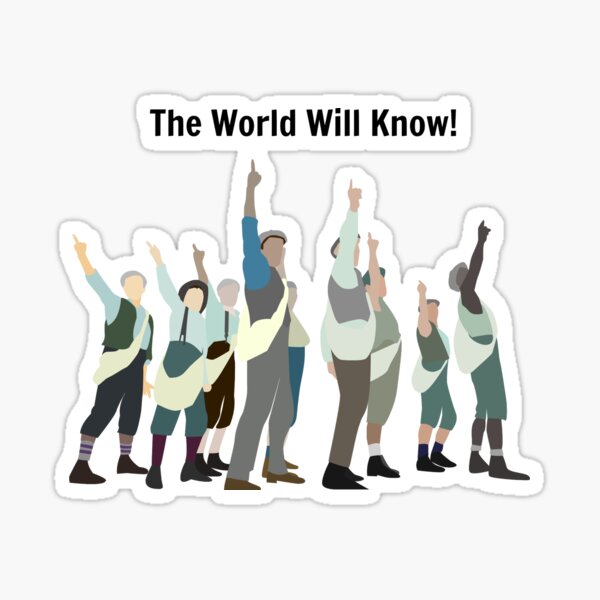 Item preview, Newsies - The World Will Know! designed and sold by quiveringgeek.