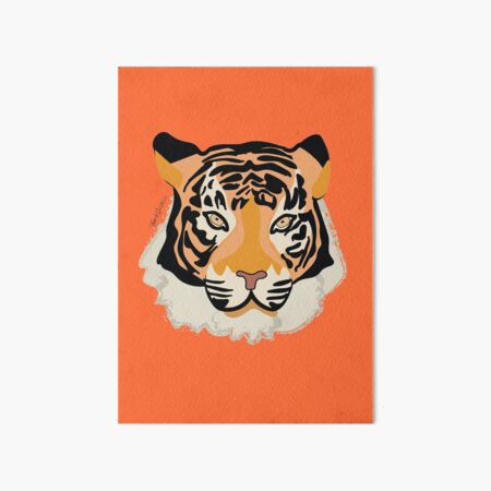 Memphis Tigers Football Art Print// Live Tiger Mascot Artwork