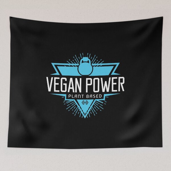 Item preview, Vegan Power Plant Based - Weightlifting Fitness designed and sold by justinf24.