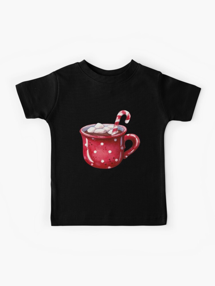 Hot Cocoa With Candy Cane Cream Xmas Christmas Lover T-Shirt Hot Cocoa With Candy Cane Cream Xmas Christmas Lover T-Shirt