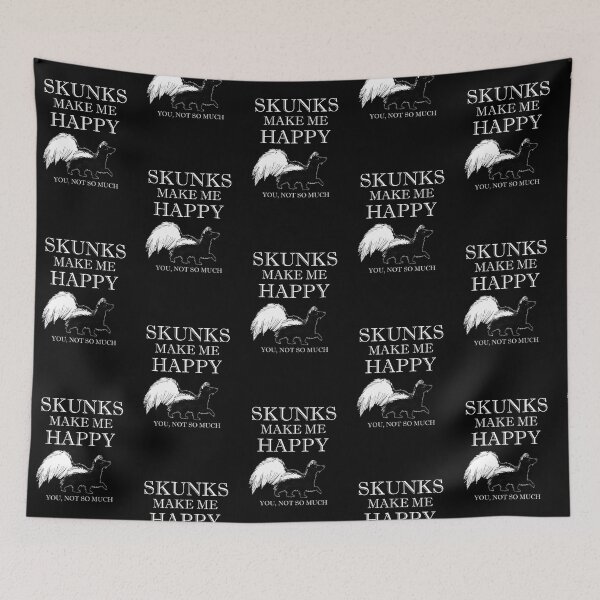 Item preview, Skunks Make Me Happy - you, not so much designed and sold by NinGaui.